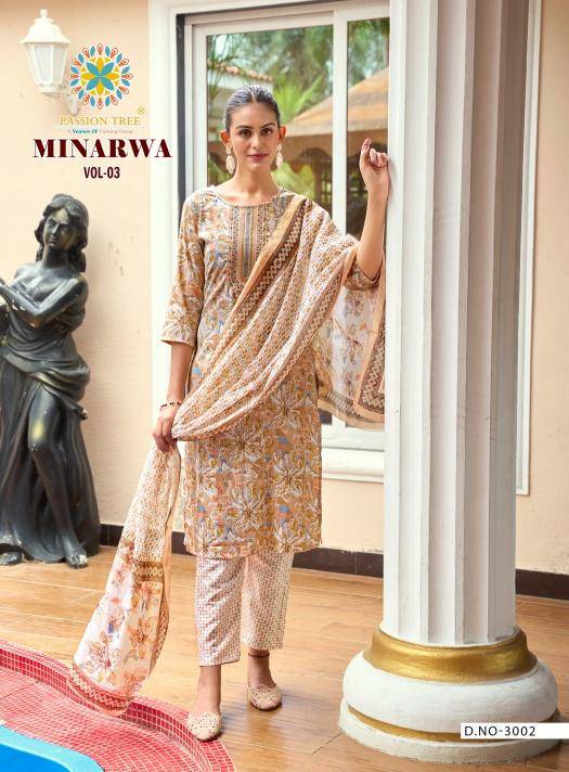 Passion tree minarva vol 3 Kurti wholesale showroom