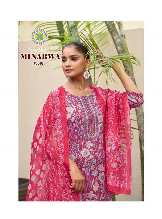 Passion tree minarva vol 3 Kurti wholesale showroom