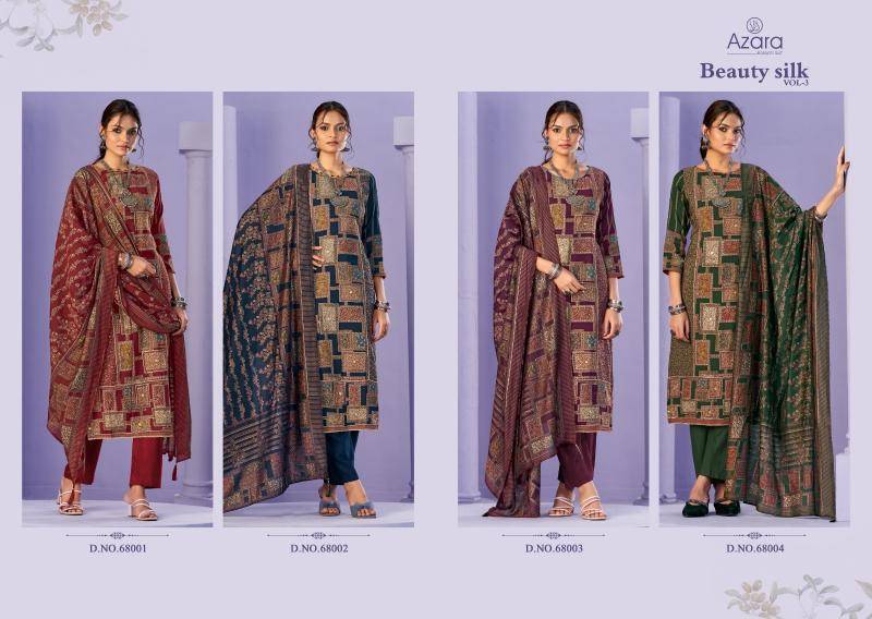 Radhika azara beauty silk 3 Dress material for boutiques