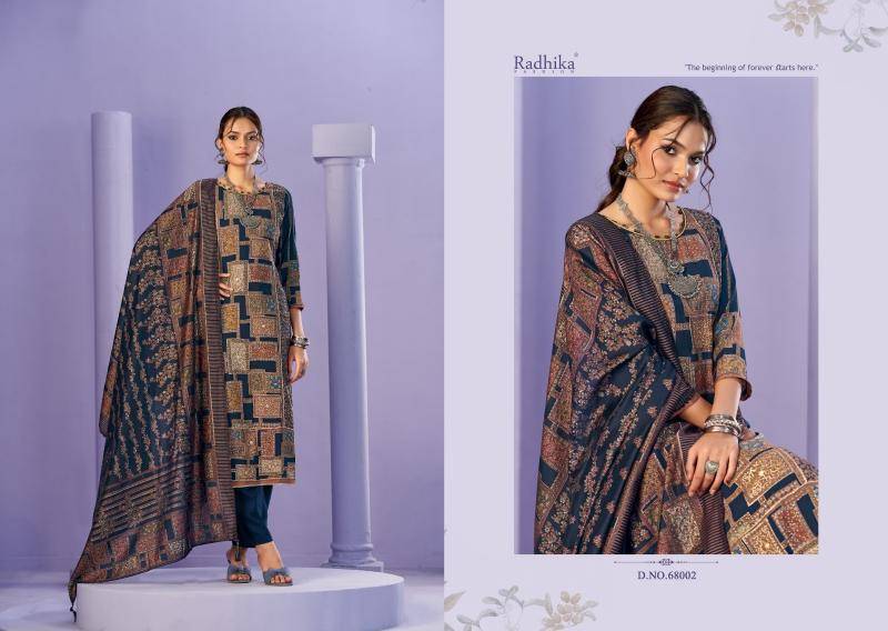 Radhika azara beauty silk 3 Dress material for boutiques