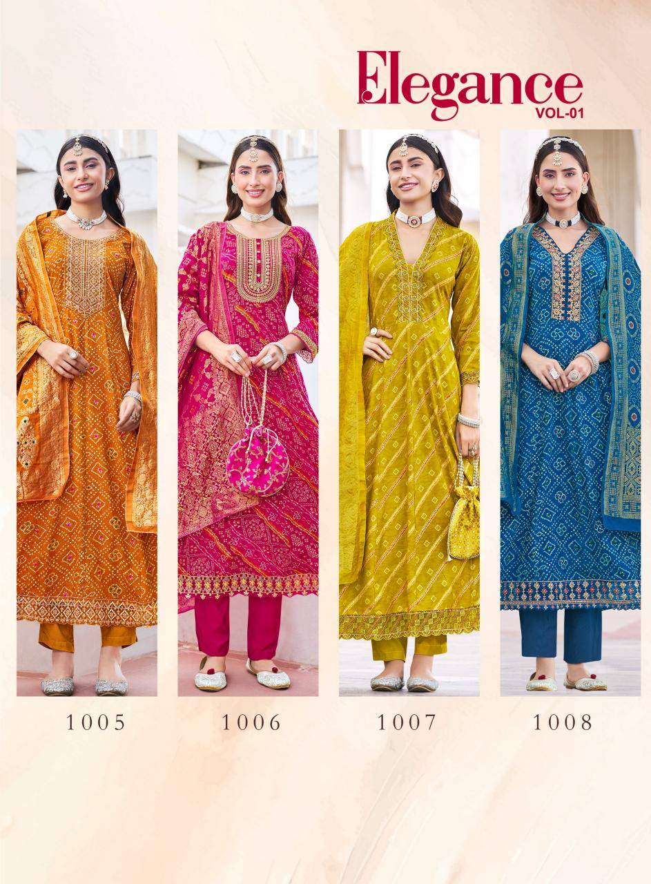 Radhika lifestyle elegance vol 1 Ladies Kurti suppliers