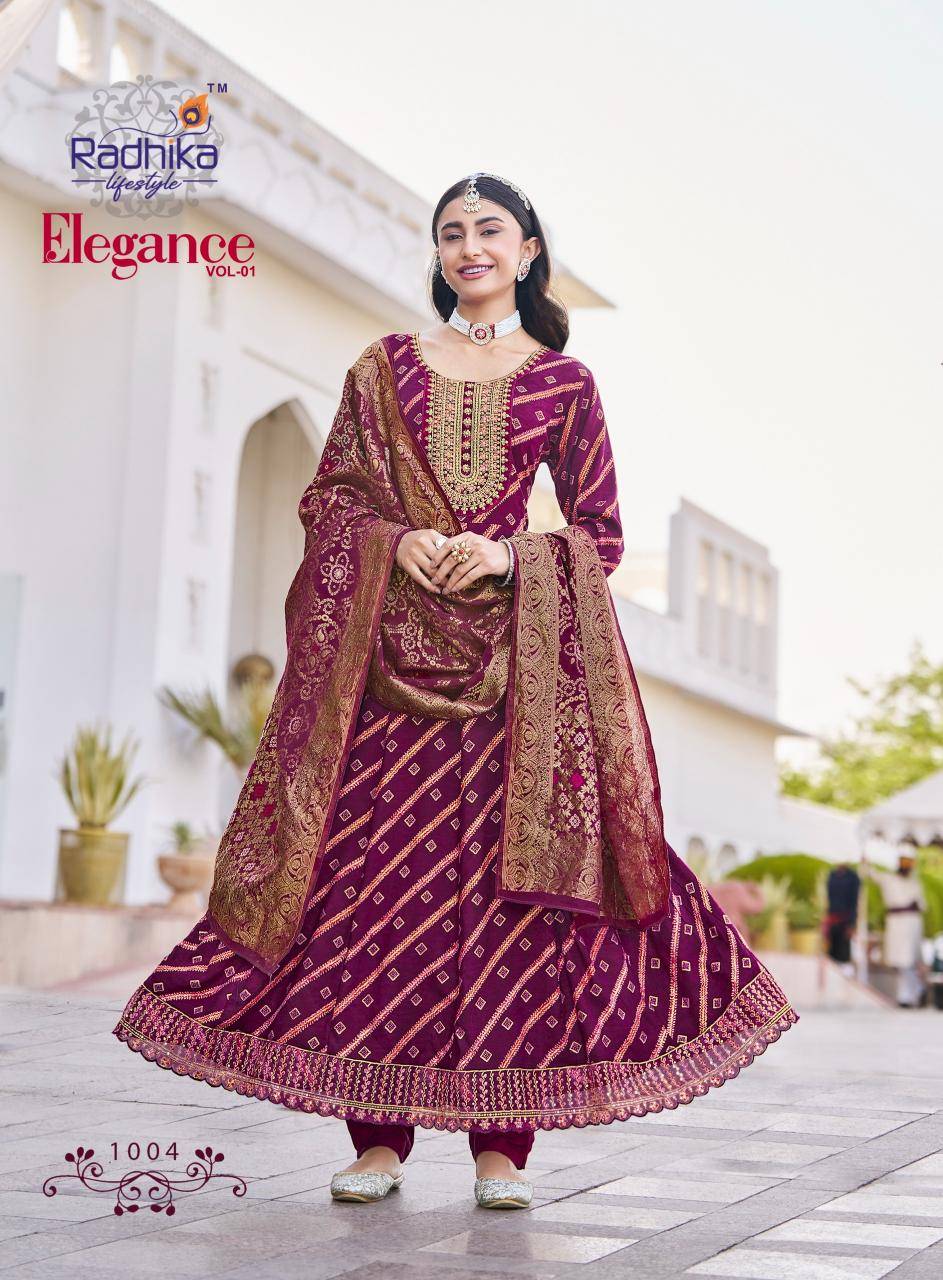 Radhika lifestyle elegance vol 1 Ladies Kurti suppliers