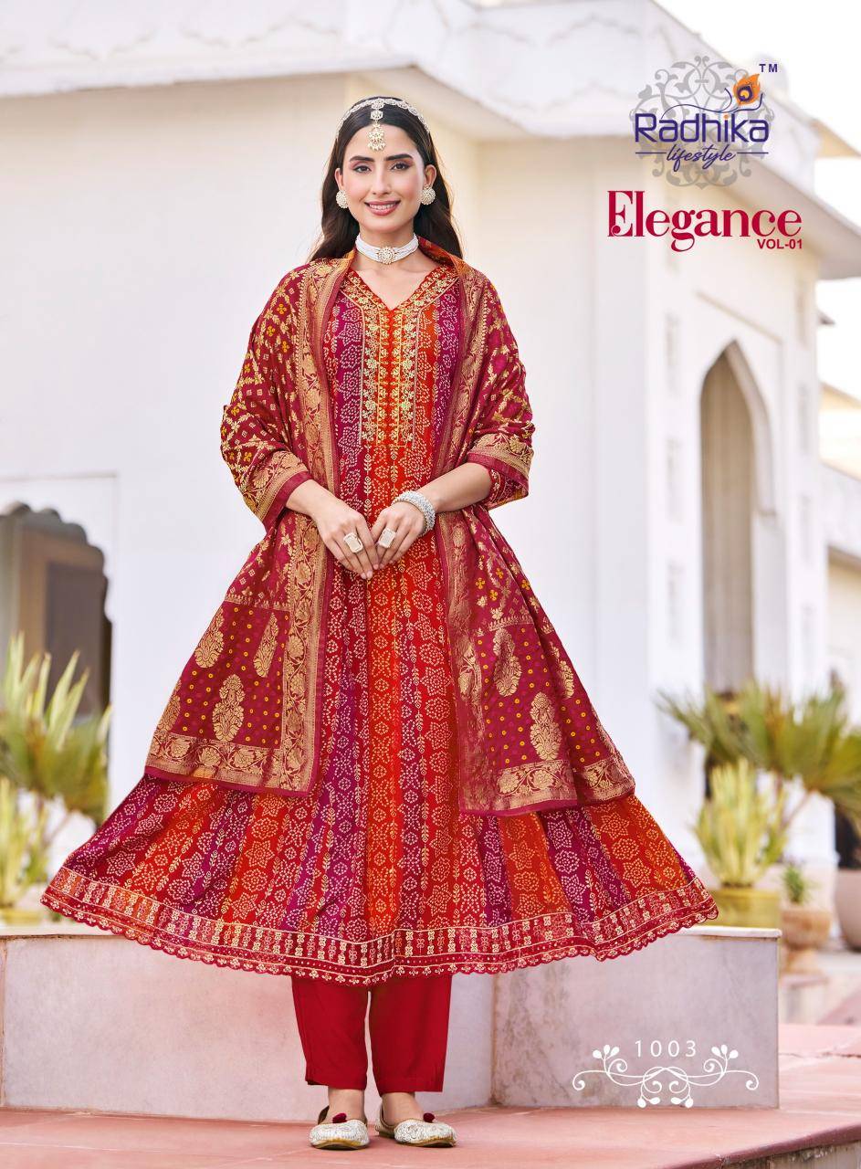 Radhika lifestyle elegance vol 1 Ladies Kurti suppliers