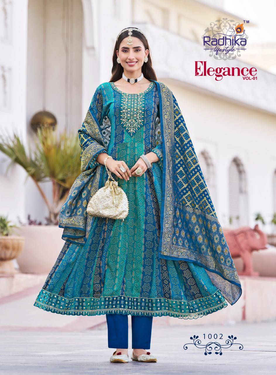 Radhika lifestyle elegance vol 1 Ladies Kurti suppliers