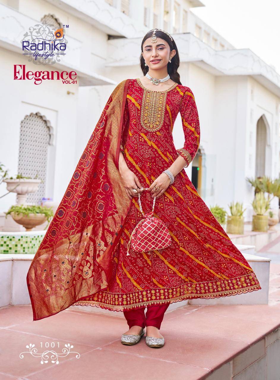 Radhika lifestyle elegance vol 1 Ladies Kurti suppliers