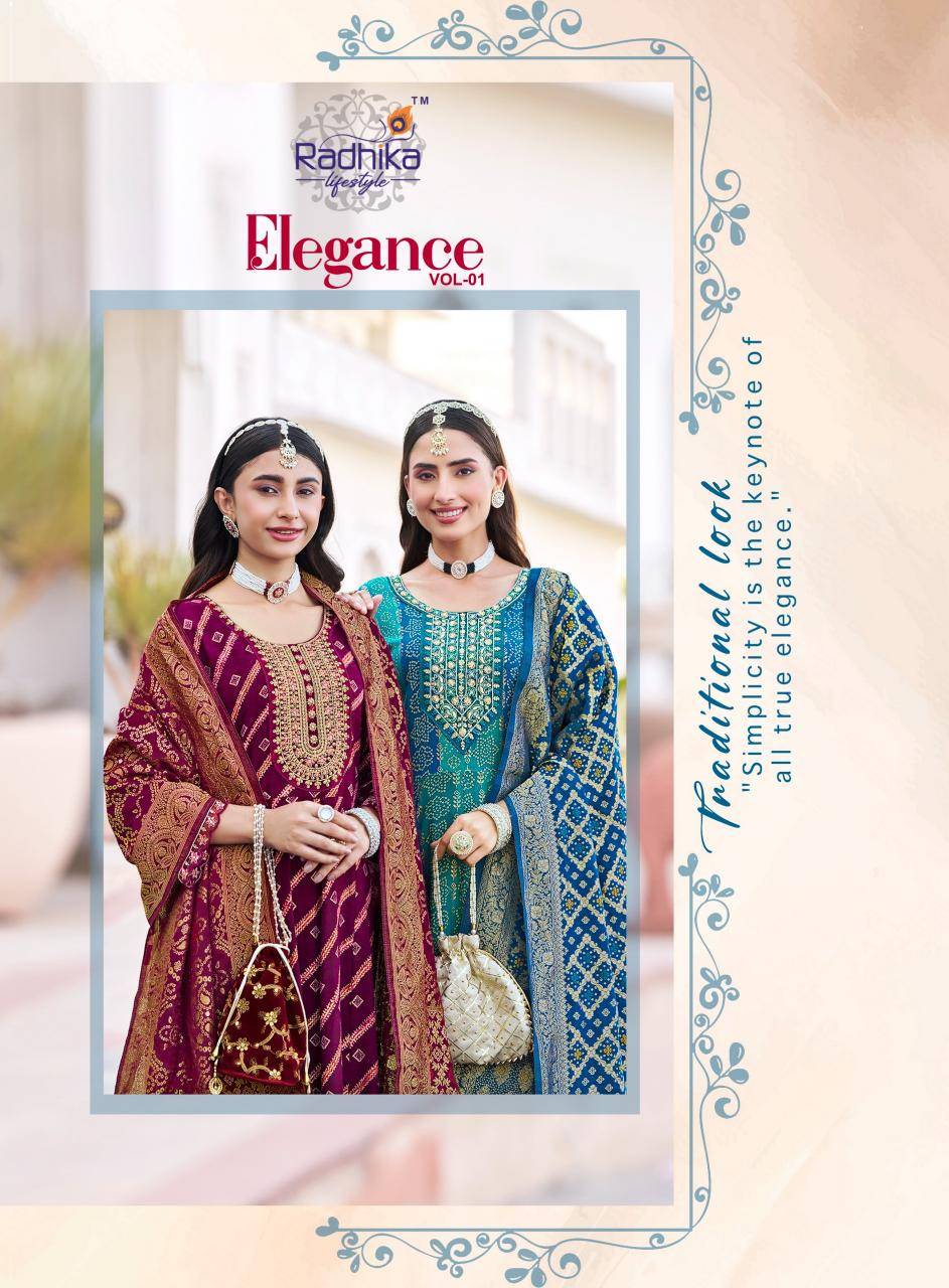 Radhika lifestyle elegance vol 1 Ladies Kurti suppliers