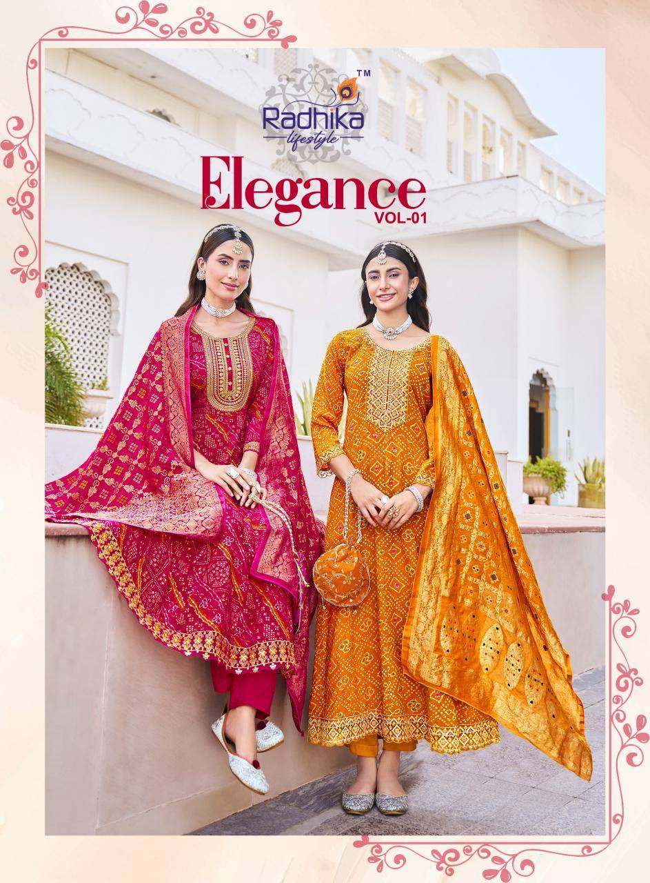Radhika lifestyle elegance vol 1 Ladies Kurti suppliers