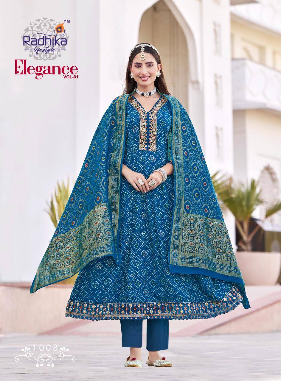 Radhika lifestyle elegance vol 1 Ladies Kurti suppliers