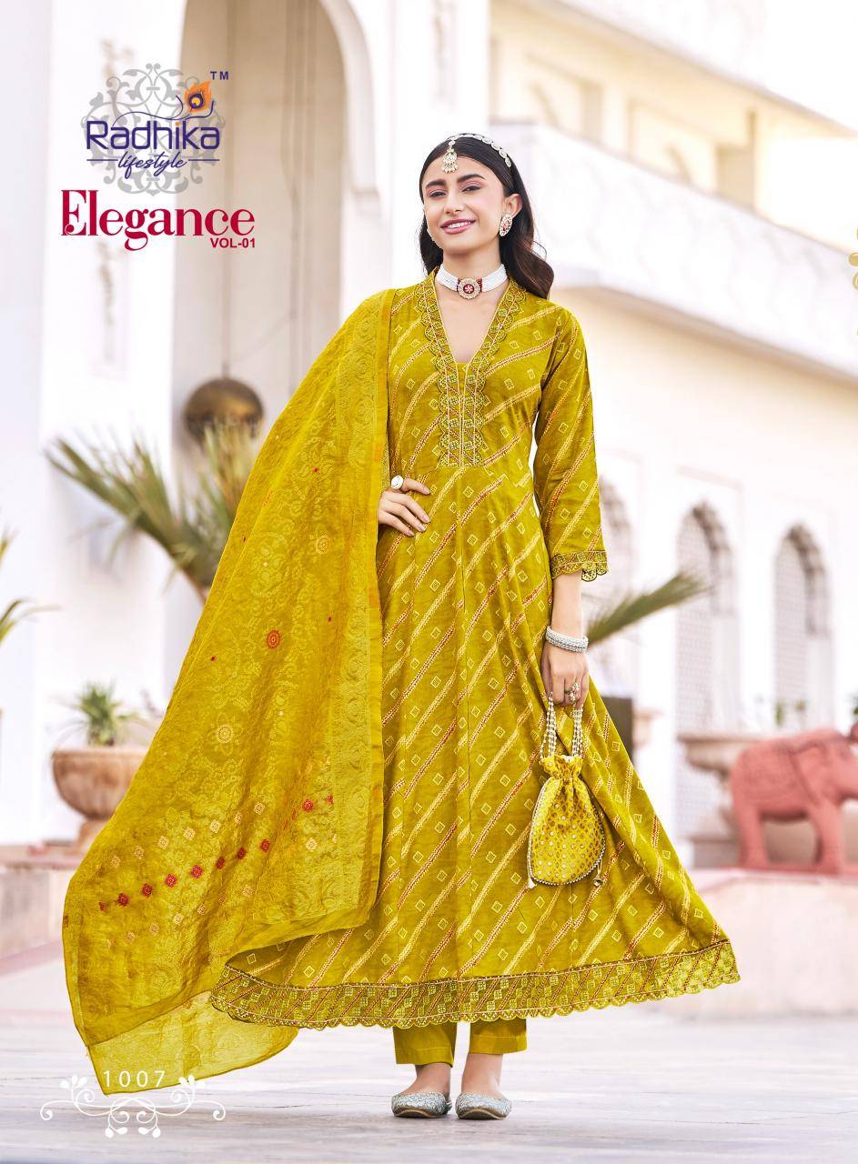 Radhika lifestyle elegance vol 1 Ladies Kurti suppliers