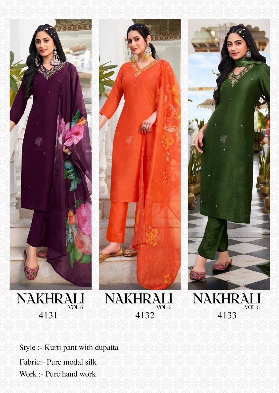A/f nakhrali vol 6 Designer Kurtis in bulk
