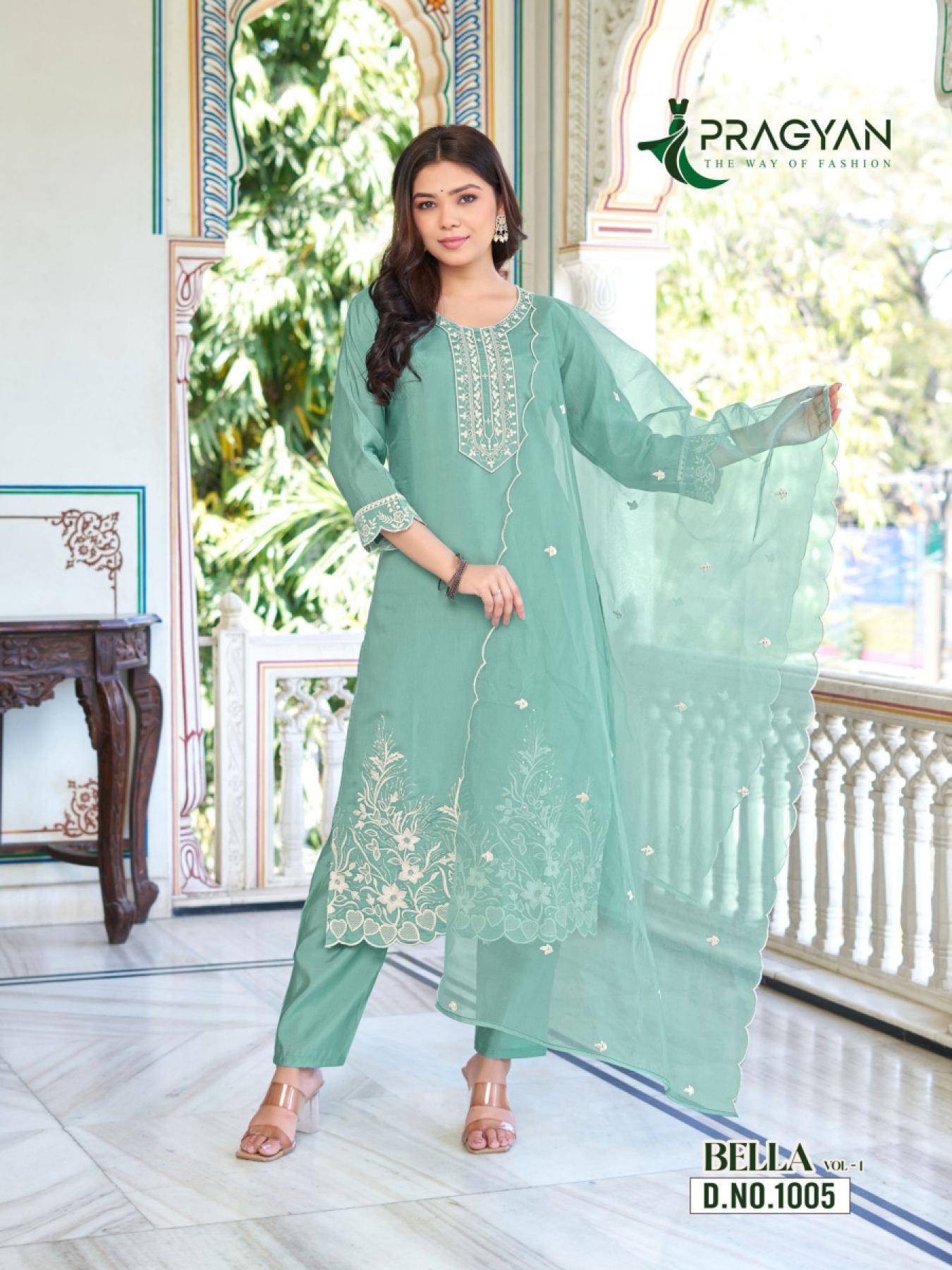 Pragyan bela vol 1 Wholesale Kurti market in Kolkata