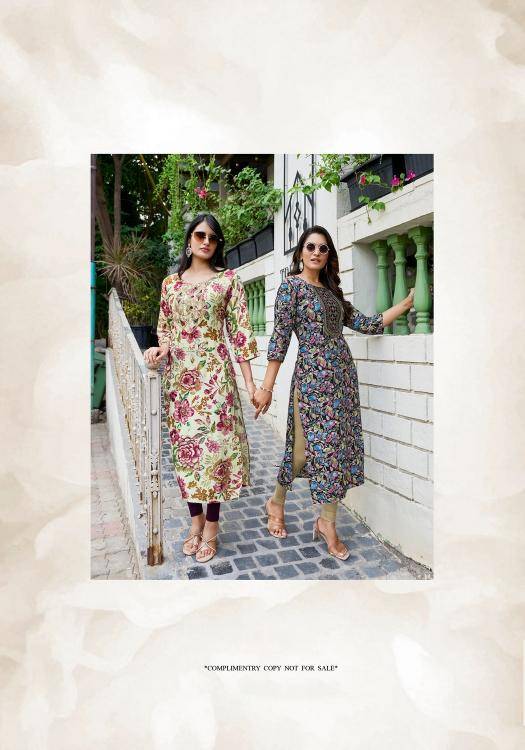 Vaniska charming vol.2 Ladies kurti suppliers in kolkata