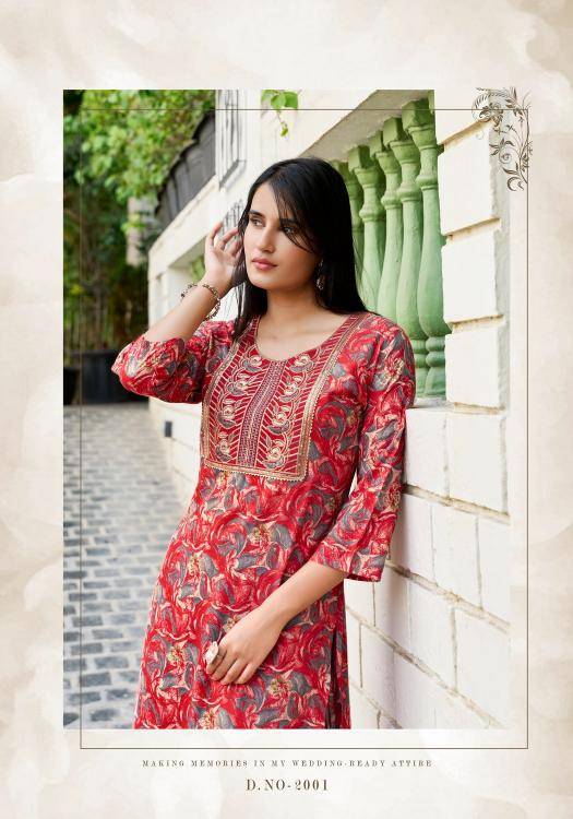 Vaniska charming vol.2 Ladies kurti suppliers in kolkata
