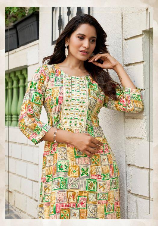 Vaniska charming vol.2 Ladies kurti suppliers in kolkata