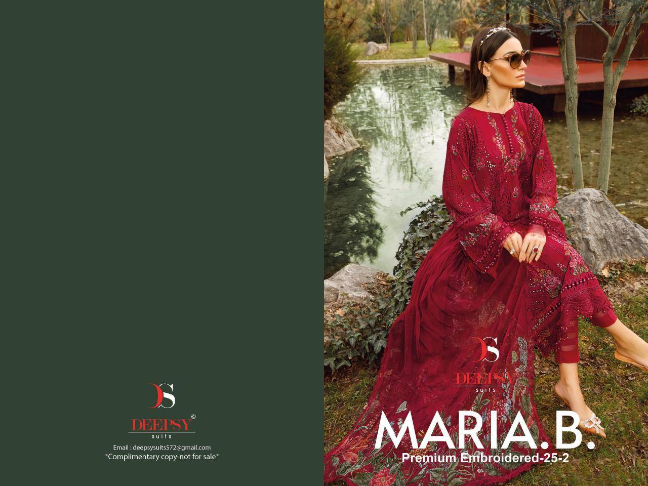 Deepsy suits maria b 25-2 Wholesale Salwar Kameez In Vadodara