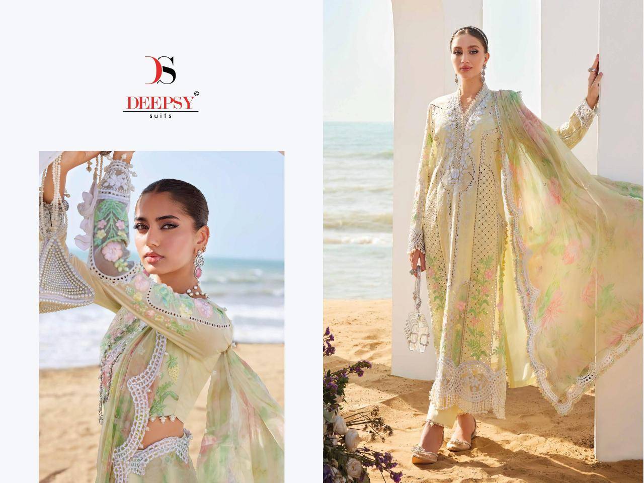 Deepsy suits maria b 25-2 Wholesale Salwar Kameez In Vadodara