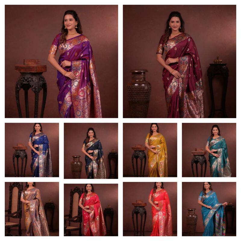 Malhar apsara vol 4 Saree suppliers in India