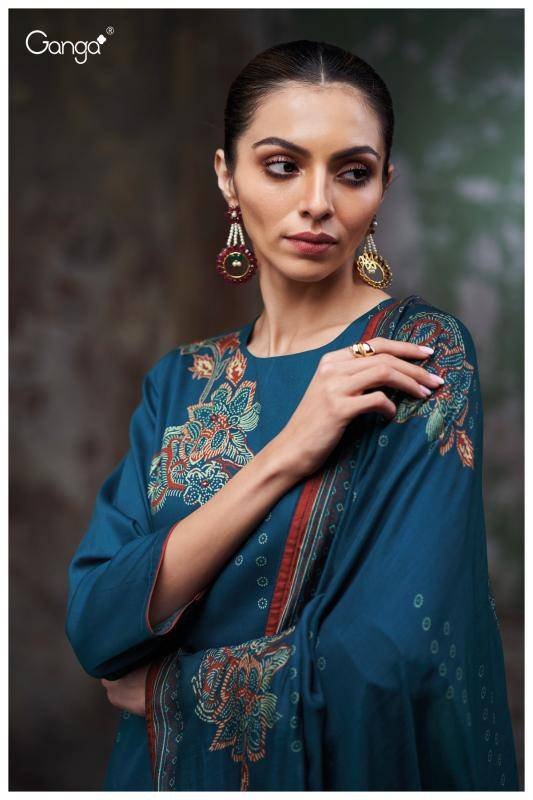 Ganga lulia 3768 Dress material wholesale online