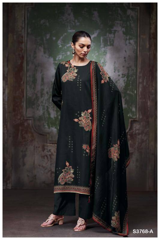 Ganga lulia 3768 Dress material wholesale online