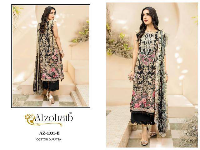 Alzohaib pure cotton wholesale Salwar kameez catalogs