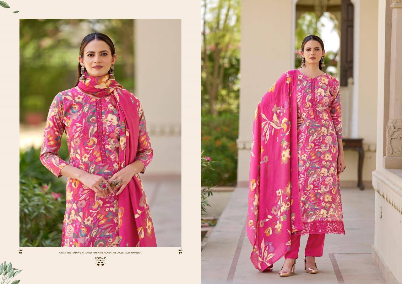 Sargam mari gold Wholesale printed dress material