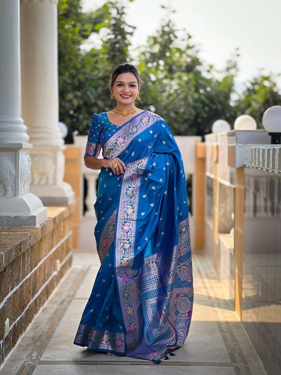 Anupama banarasi-5 Indian sarees wholesale
