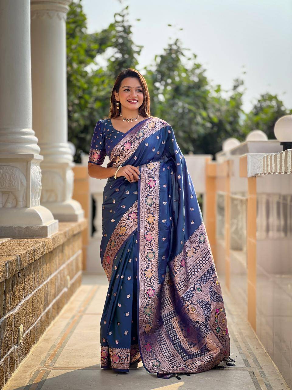 Anupama banarasi-5 Indian sarees wholesale