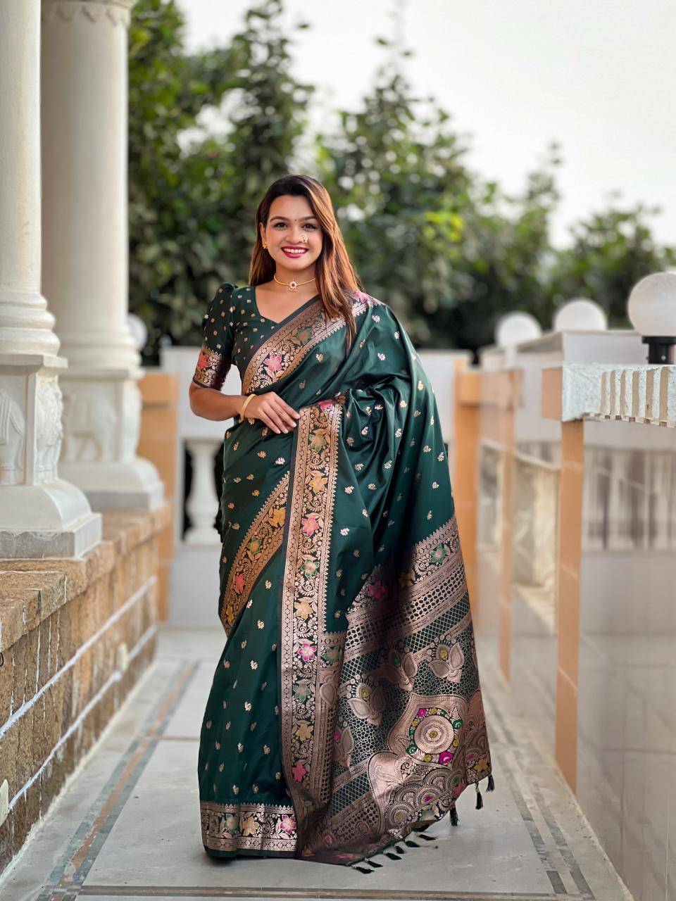 Anupama banarasi-5 Indian sarees wholesale