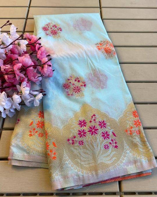 Akshara festival special khadi silk Printed sarees wholesale