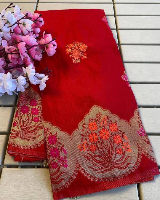 Akshara festival special khadi silk Printed sarees wholesale