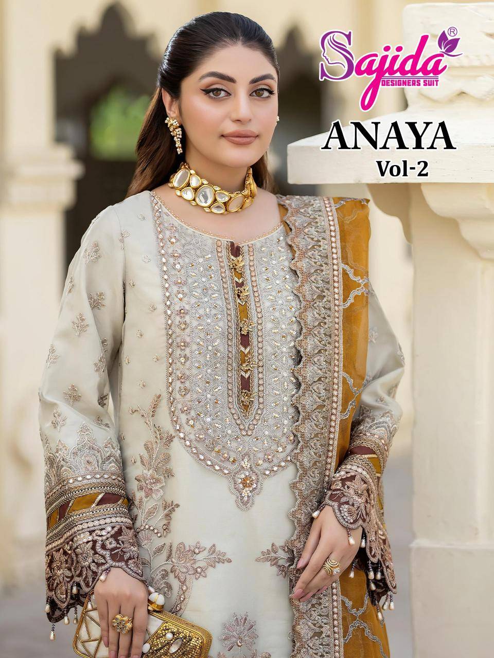 Sajida anaya vol 2 Indian Salwar Kameez wholesale 
