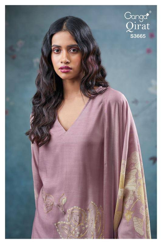 Ganga qirat 3665 Wholesale dress materials for boutique