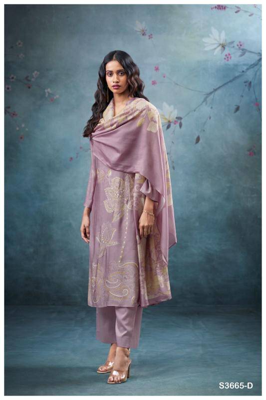 Ganga qirat 3665 Wholesale dress materials for boutique