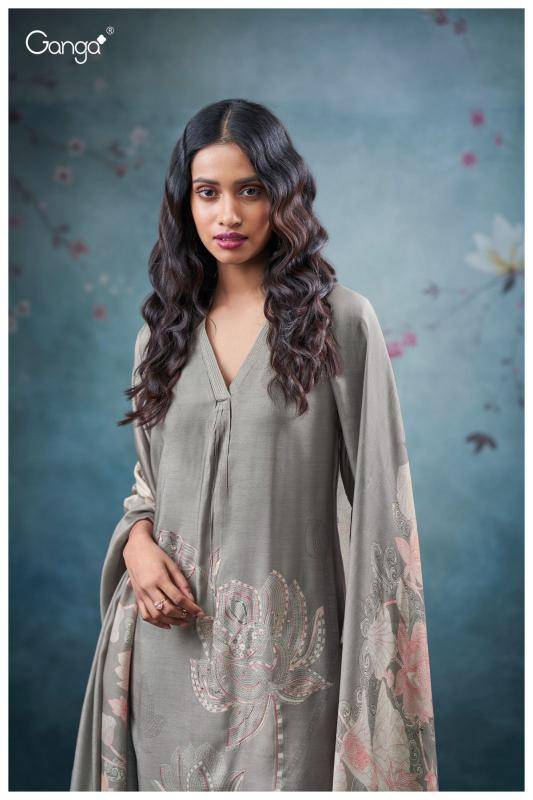 Ganga qirat 3665 Wholesale dress materials for boutique