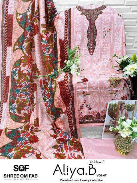 SOF aliya vol-7 Dress material wholesale distributors in Ahmedabad