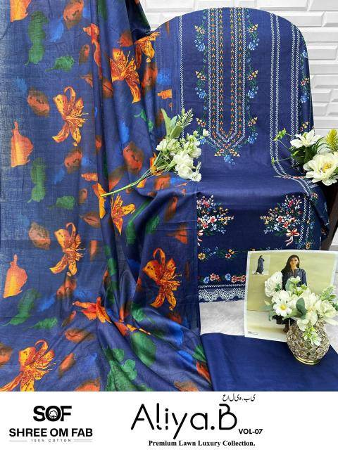 SOF aliya vol-7 Dress material wholesale distributors in Ahmedabad