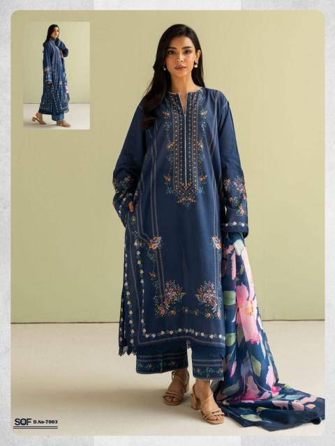 SOF aliya vol-7 Dress material wholesale distributors in Ahmedabad