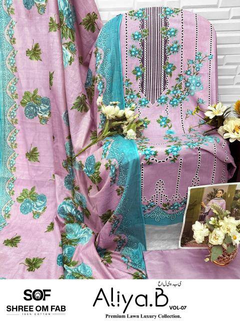 SOF aliya vol-7 Dress material wholesale distributors in Ahmedabad