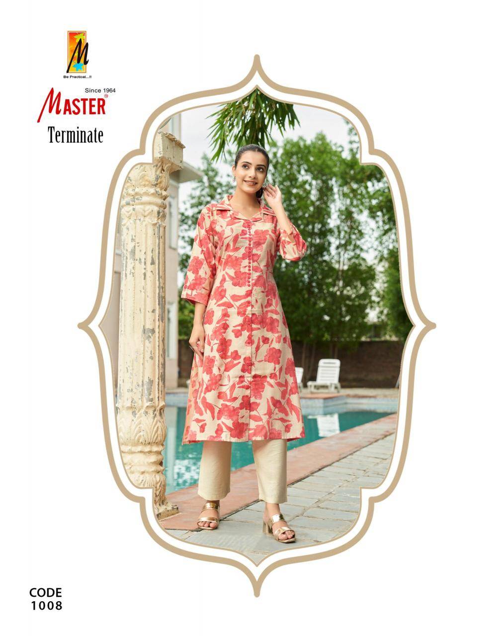 Shorya master vertican print coord set Ladies kurti wholesale market