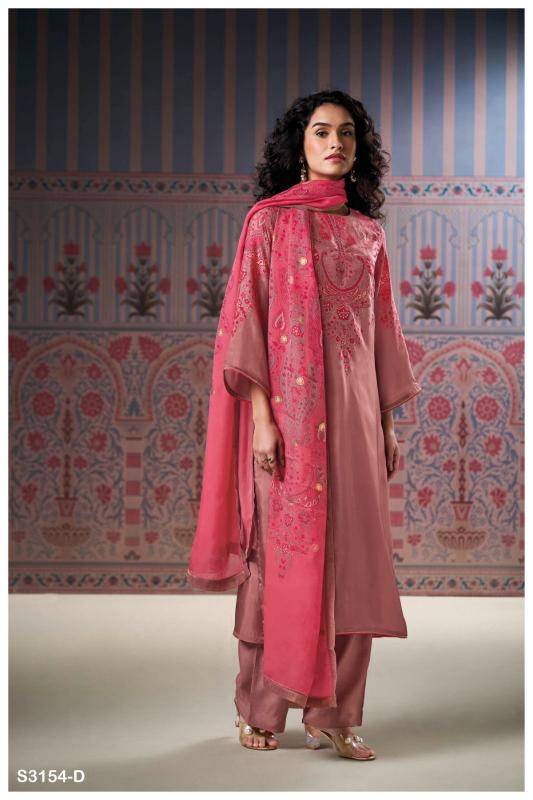 Ganga wynda 3154 Wholesale dress material in Bangalore