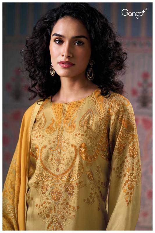 Ganga wynda 3154 Wholesale dress material in Bangalore