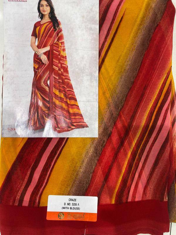 Shorya digital printed Wholesale saree manufacturers in India