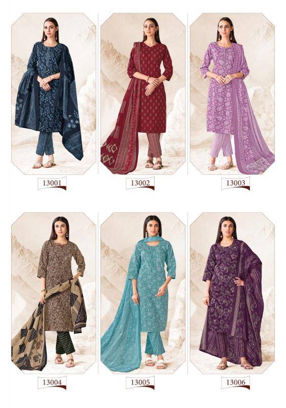 Suryajyoti preyasi vol-13  Designer dress materials wholesale