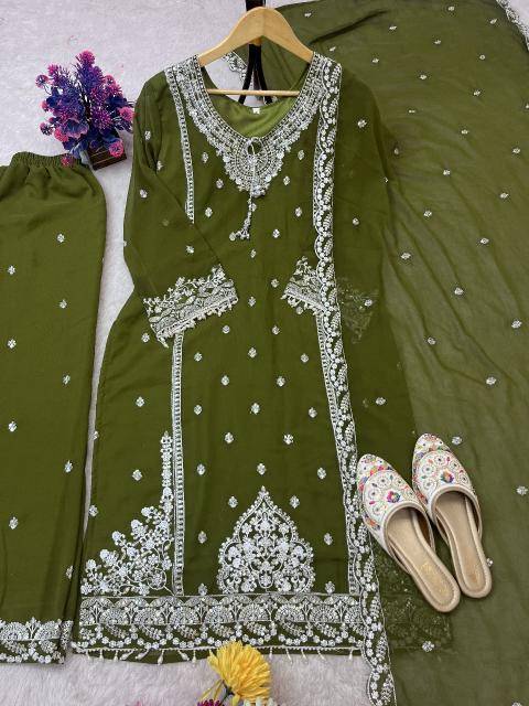 Sahiba d.no-AC-7057 fox georgette Salwar Kameez wholesale in Jaipur