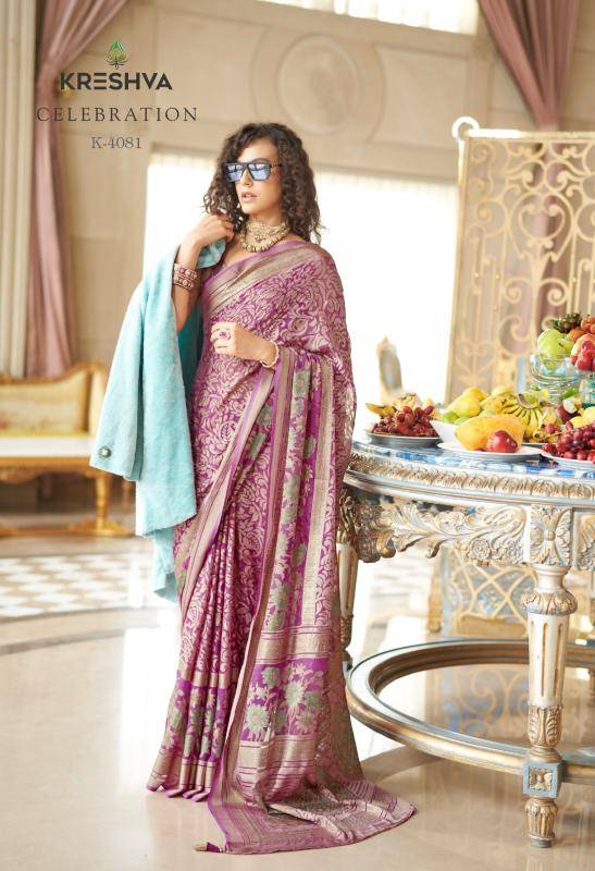 Shorya kreshva celebration Saree exporters in India