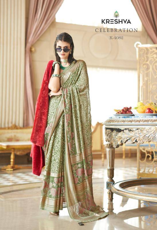 Shorya kreshva celebration Saree exporters in India
