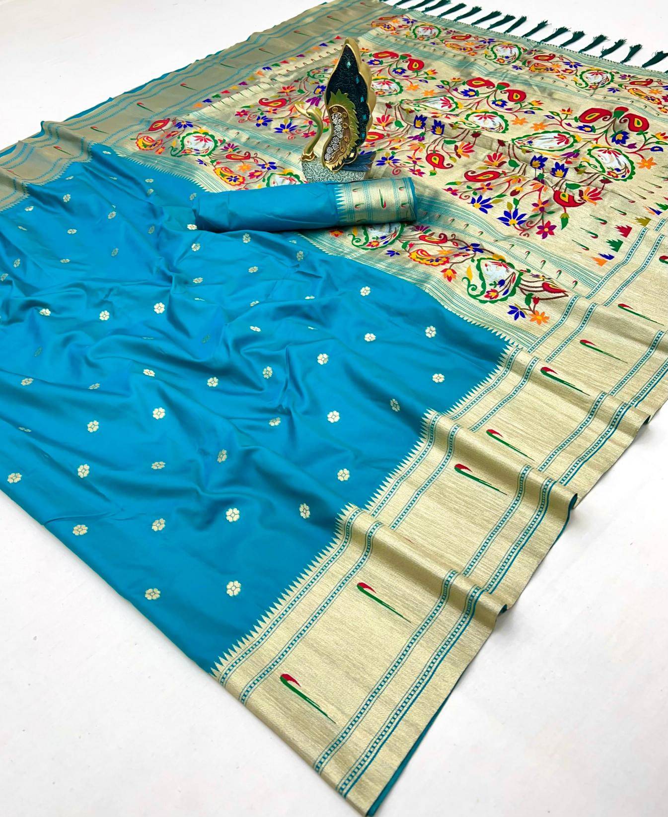 Anupama karma paithani voL-5 Indian Saree manufacturers