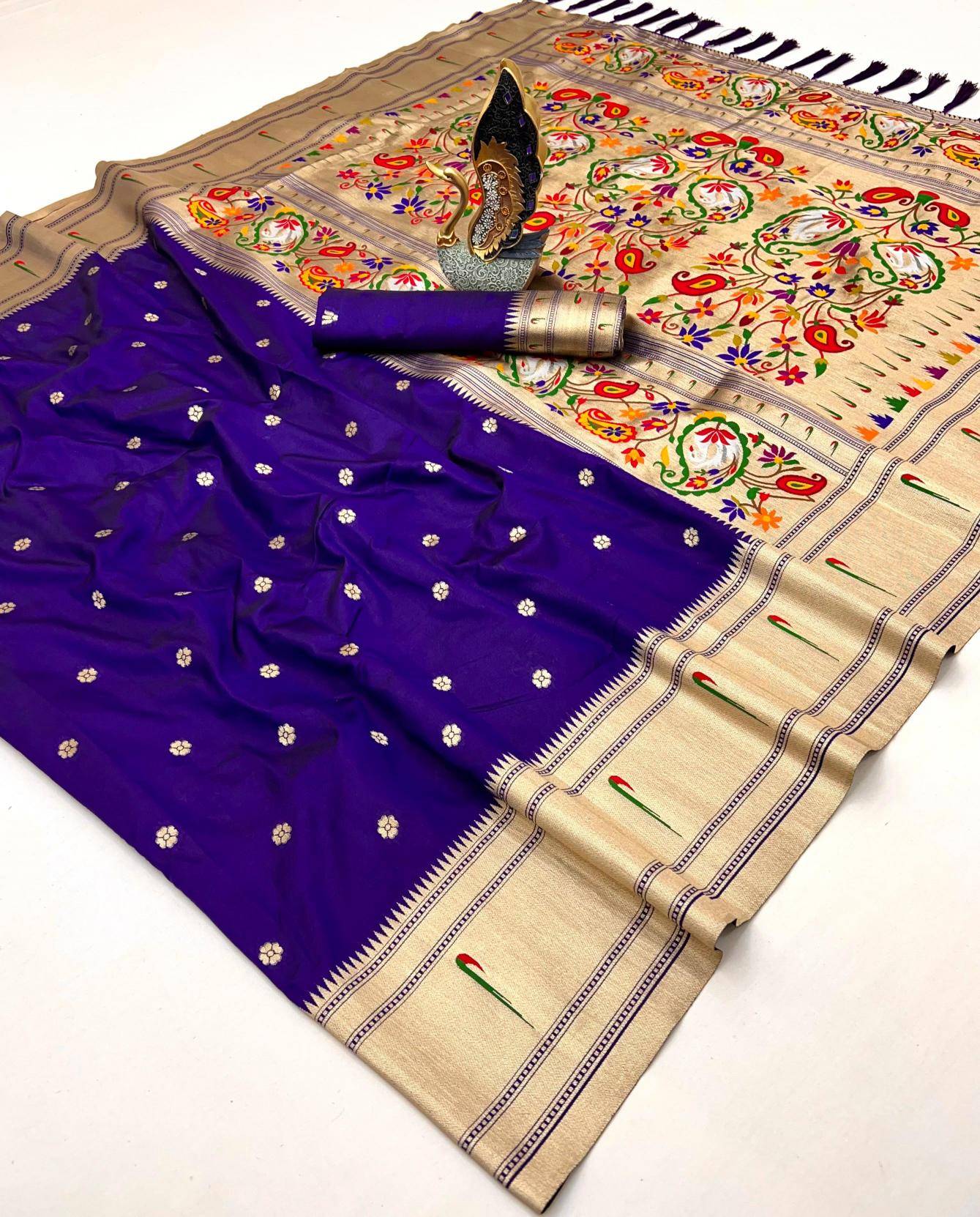 Anupama karma paithani voL-5 Indian Saree manufacturers