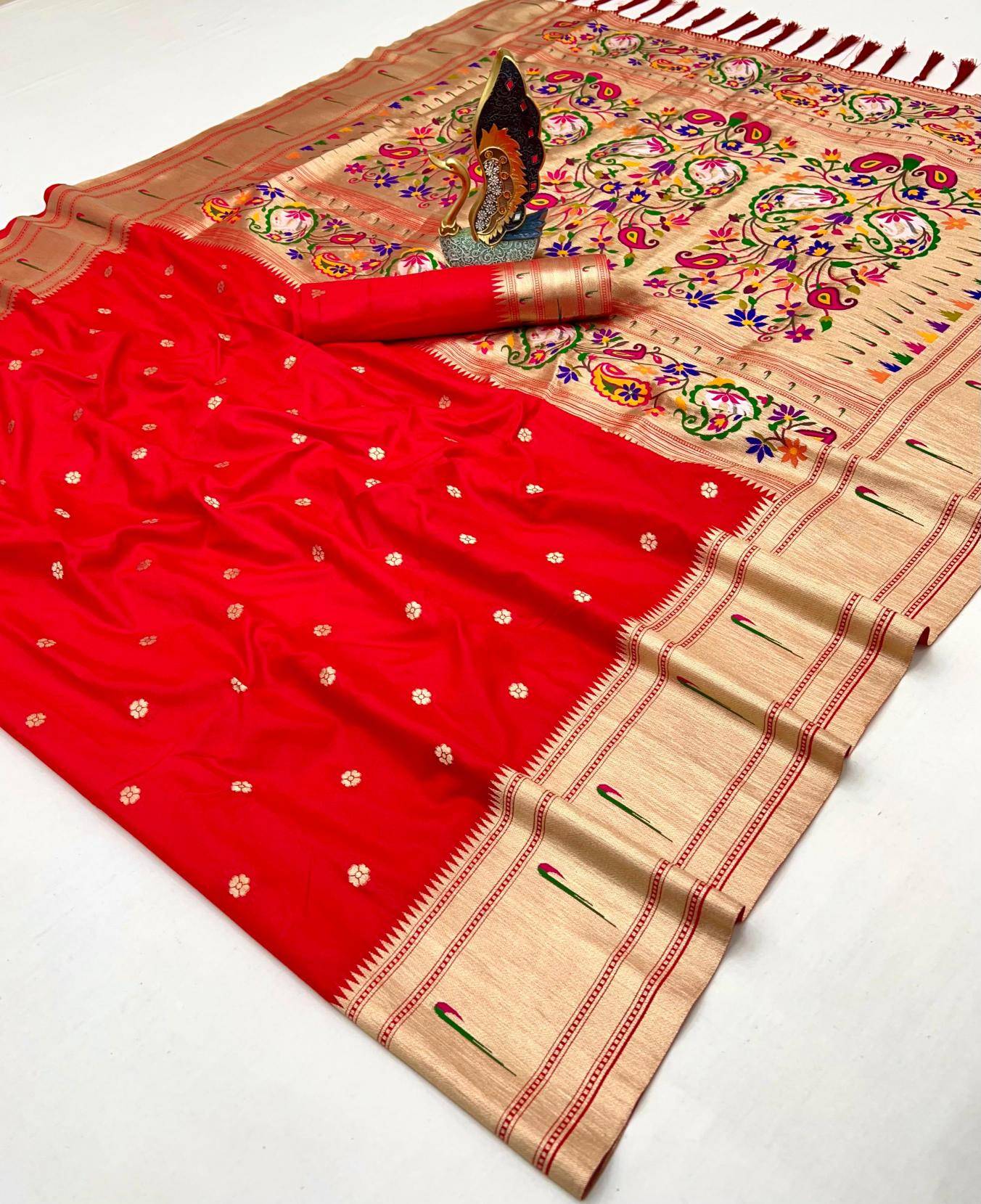 Anupama karma paithani voL-5 Indian Saree manufacturers