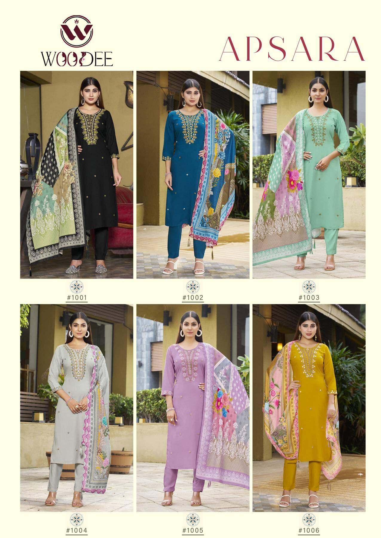 Woodee apsara Latest kurti designs in Surat